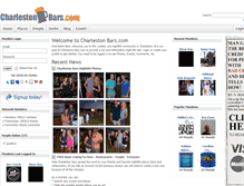 Tablet Screenshot of charlestonbars.com